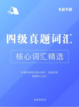 四级真题核心词词书封面